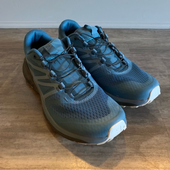 Salomon Sense Ride 2 Trail Running Hiking Shoes Size Women’s Size US 8.5 Blue - Picture 2 of 4